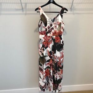 Vacation floral jumpsuit